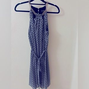 Thalia Sodi black & white dress